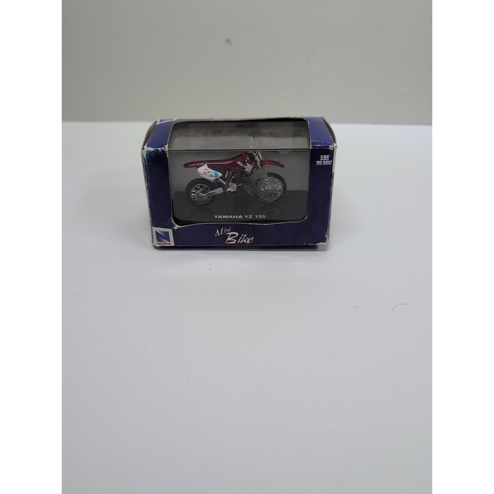 New Ray Mini Bike Yamaha YZ 125 Red 1/32 New